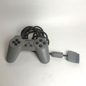 Sony PlayStation‎ PS1 Controller SCPH-1080 Grey Wired Original OEM Accessory